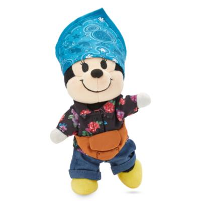 Disney Store nuiMOs Small Soft Toy Floral Shirt with Bandana and Sling Bag