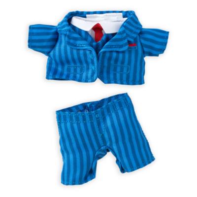 Traje azul a rayas, peluche peque&ntilde;o nuiMOs, Disney Store
