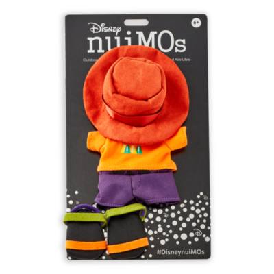 Disney Store nuiMOs Small Soft Toy Orange T-Shirt with Brimmer Hat and Sandals