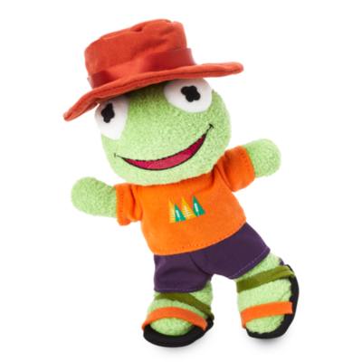 Disney Store nuiMOs Small Soft Toy Orange T-Shirt with Brimmer Hat and Sandals