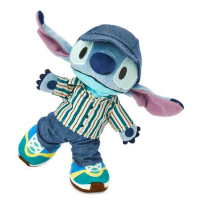 Disney Store nuiMOs Small Soft Toy Striped Shirt with Cap and Sneakers