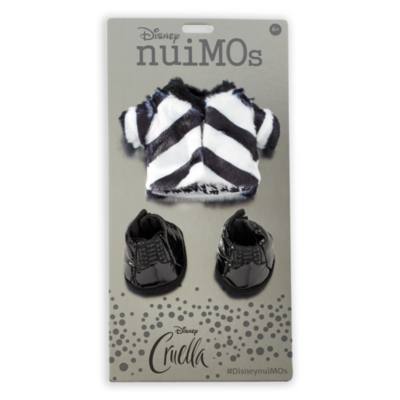 Chaqueta mullida, vestido y botas negras, peluche peque&ntilde;o nuiMOs, Disney Store