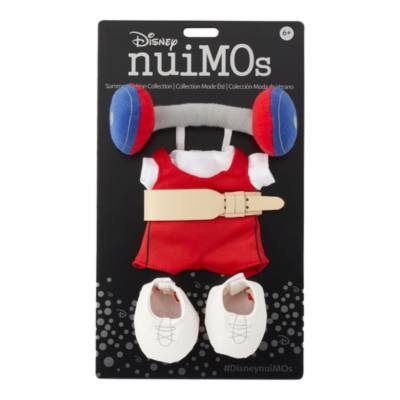 Disney Store nuiMOs Small Soft Toy Weight Lifter Outfit Set