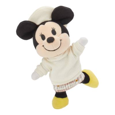 Disney Store nuiMOs Small Soft Toy Sweater and Plaid Skirt with Beret