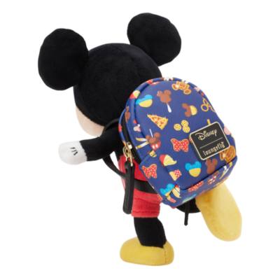 Loungefly nuiMOs Small Soft Toy Disney Parks Food Print Backpack