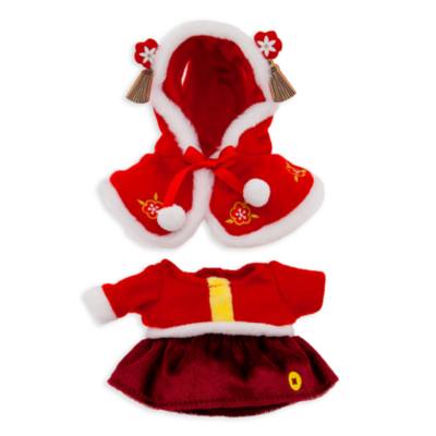 Disney Store nuiMOs Small Soft Toy Lunar New Year Dress Set