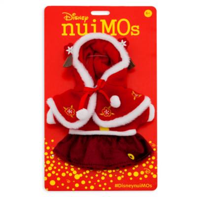 Disney Store nuiMOs Small Soft Toy Lunar New Year Dress Set