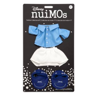 Disney Store nuiMOs Small Soft Toy Button Down Shirt, Swim Trunks and Boat Shoes