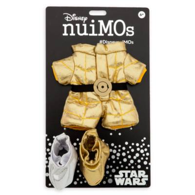 Disney Store nuiMOs Small Soft Toy C-3PO-Inspired Outfit, Star Wars