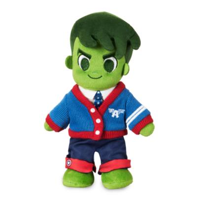 Conjunto ropa Capit&aacute;n Am&eacute;rica, peluche peque&ntilde;o nuiMOs, Disney Store