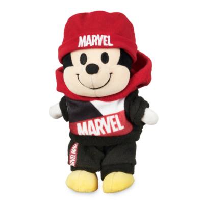 Disney Store nuiMOs Small Soft Toy Marvel Hooded Sweatshirt, Beanie and Bottoms Outfit Set