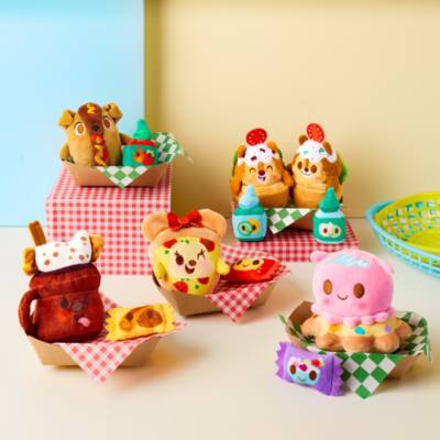 Peluche piccolo a sorpresa collezione Disney Munchlings Street Food Fusion
