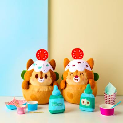 Disney Store - Chip als Falafel-Pitatasche - Disney Munchlings Street Food Fusion Kollektion - Kuscheltier