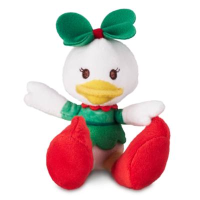 Disney Store - Tiny Big Feet - Daisy Duck - Weihnachtliches Kuscheltier mini
