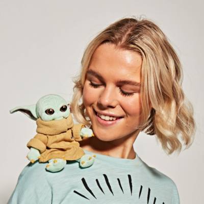Disney Store Grogu Shoulder Soft Toy, Star Wars: The Mandalorian