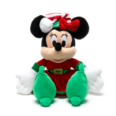 Disney Store Minnie Mouse Holiday Cheer Small Soft Toy
