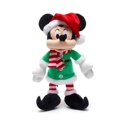 Disney Store Mickey Mouse Holiday Cheer Small Soft Toy