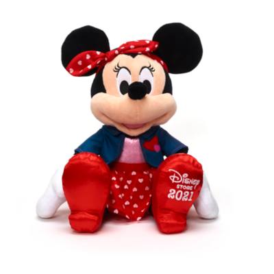 Disney Store Minnie Mouse Sweetheart Medium Soft Toy