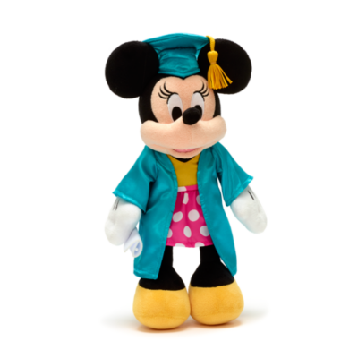 Disney Store Minnie Mouse 2021 Graduate Small Soft Toy
