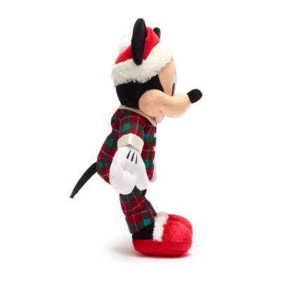 Disney Store Mickey Mouse Holiday Cheer Small Soft Toy