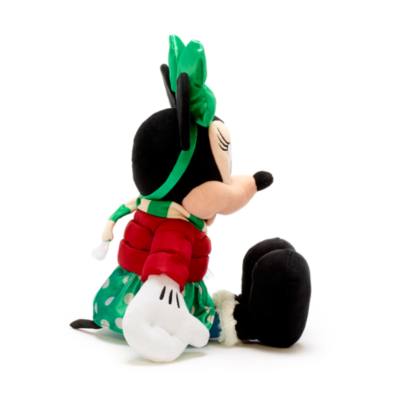 Disney Store Minnie Mouse Holiday Cheer Medium Soft Toy