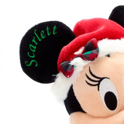 Disney Store - Holiday Cheer - Minnie Maus - Kuschelpuppe