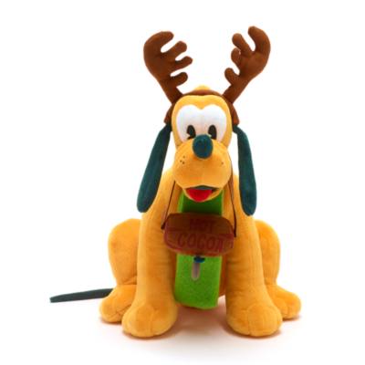 Disney Store Pluto Scented Festive Small Soft Toy