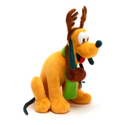 Disney Store Pluto Scented Festive Small Soft Toy Shopdisney