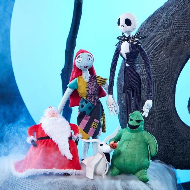 Nightmare before Christmas - Jack Skellington als Nikki-Graus - Kuschelpuppe Nightmare before Christmas - Jack Skellington als Nikki-Graus - Kuschelpuppe