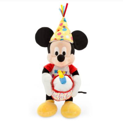 Mickey Mouse Happy Birthday Musical Medium Soft Toy