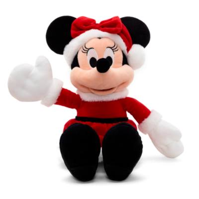 Disney Store Minnie Mouse Share the Magic Festive Small Soft Toy