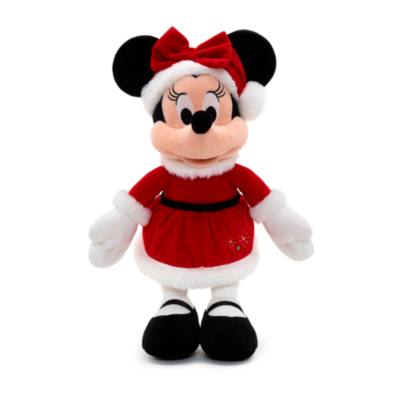 Disney Store Minnie Mouse Share the Magic Festive Small Soft Toy