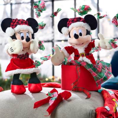 Mickey Mouse Christmas Small Soft Toy - 34cm