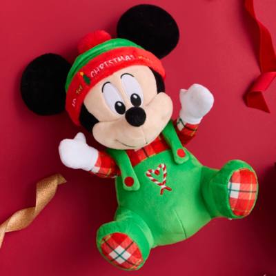 Peluche peque&ntilde;o ''Mis primeras navidades 2025'' Mickey Mouse (25&nbsp;cm)