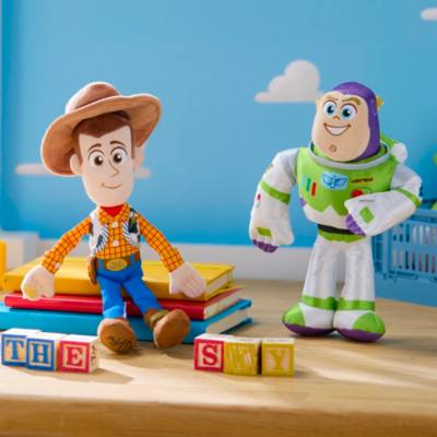 Woody and Buzz Lightyear 30th Anniversary Soft Toy Set, Toy Story