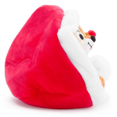 Chip 'n Dale Festive Small Soft Toy Set in Santa Hat - 29cm