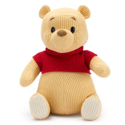 Peluche Winnie l'Ourson en tricot de taille moyenne en &eacute;dition limit&eacute;e, 32&nbsp;cm