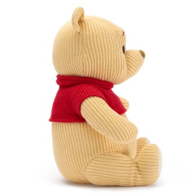 Peluche Winnie l'Ourson en tricot de taille moyenne en &eacute;dition limit&eacute;e, 32&nbsp;cm