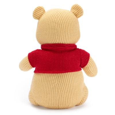 Peluche Winnie l'Ourson en tricot de taille moyenne en &eacute;dition limit&eacute;e, 32&nbsp;cm