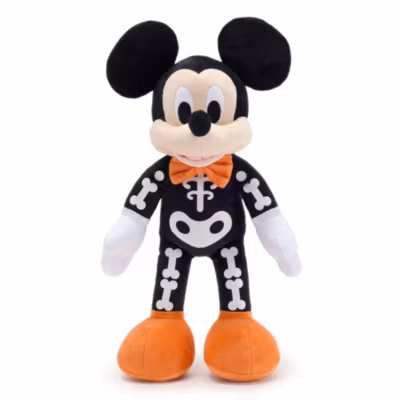 Peluche mediano Mickey Mouse esqueleto, Halloween (36&nbsp;cm)