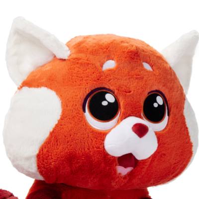 Panda Mei Big Feet Large Soft Toy, Turning Red - 58cm