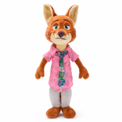 Zoomania 2 - Nick Wilde - mittelgro&szlig;es Kuscheltier - 43 cm