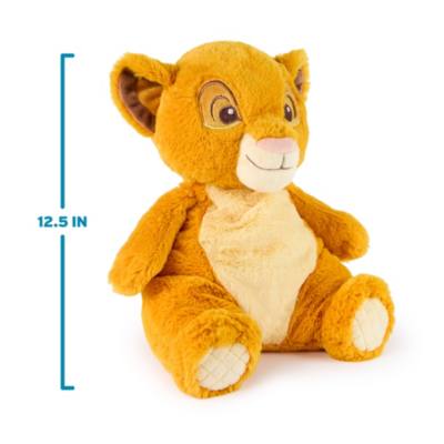 Spinmaster Disney GUND Oh So Snuggly Simba Soft Toy, The Lion King - 31.5cm