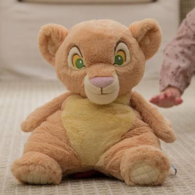 Spinmaster Disney GUND Oh So Snuggly Nala Soft Toy, The Lion King- 31.5cm