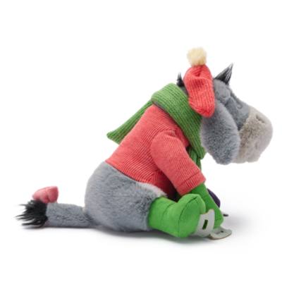 Eeyore Ice Skating Mini Bean Bag, Winnie the Pooh - 21cm