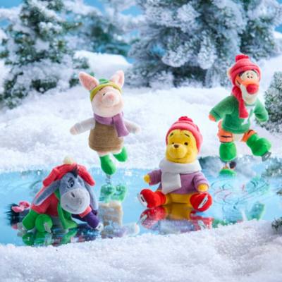Piglet Ice Skating Mini Bean Bag, Winnie the Pooh - 24cm