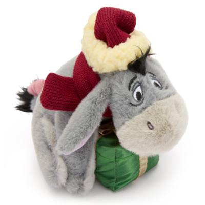 Mini peluche imbottito natalizio Ih-Oh, Winnie the Pooh, 17 cm