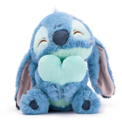 Disney Store Japan - Lilo & Stitch - Stitch mit Herz - Mittelgro&szlig;es Kuscheltier - 23 cm