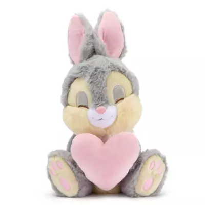 Disney Store Japan - Bambi - Klopfer mit Herz - Mittelgro&szlig;es Kuscheltier - 22 cm