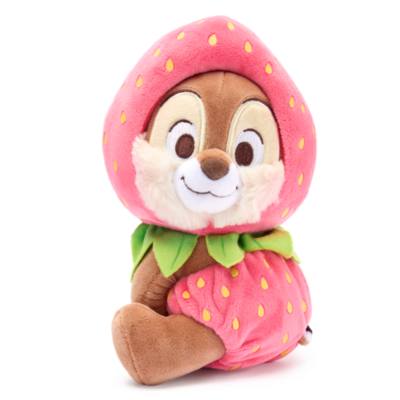 Disney Store Japan Chip Strawberry Small Soft Toy - 13cm